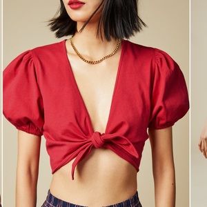 aritzia sunday best bambi top